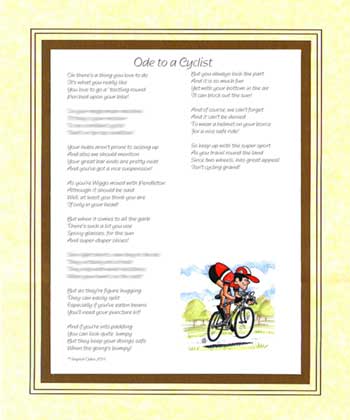 Ode to a Cyclist
