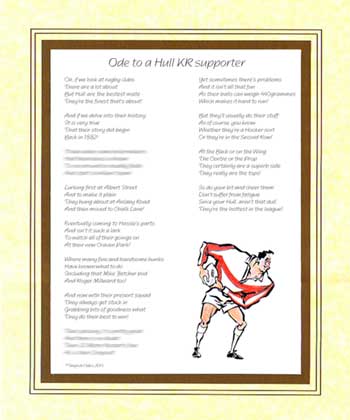 Ode to a Hull KR Supporter