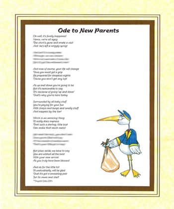 Ode to New Parents