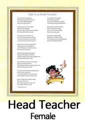 Click Here to View Female Head Teacher Ode