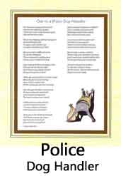 Click Here to View Police Dog Handler Ode